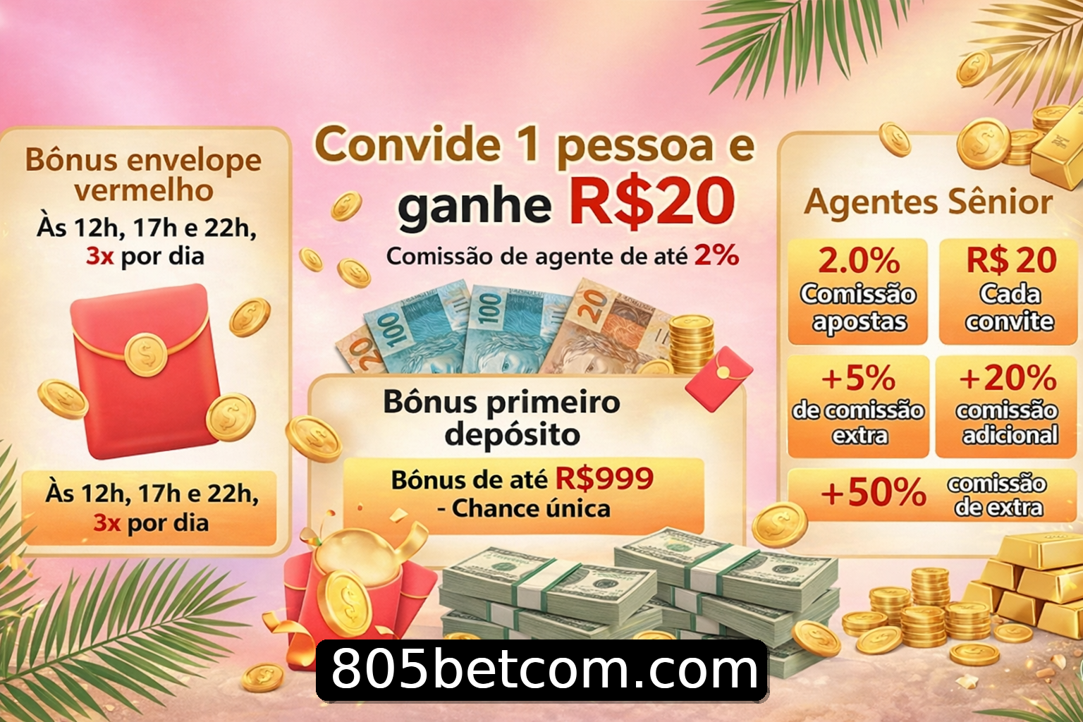 Banner do Bônus do Casino 805bet
