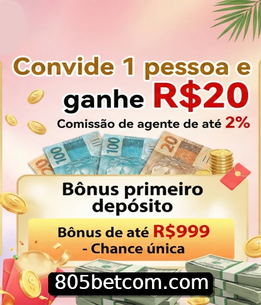 Bônus ao se registrar no 805bet